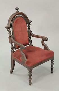 Victorian Child's armchair. total ht. 31in.