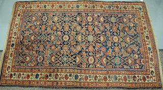 Hamaden Oriental scatter rug, circa 1920, 4'4" x 6'6".