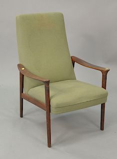 Lounge chairs, made in Norway, attributed to Fredrik Kayser.