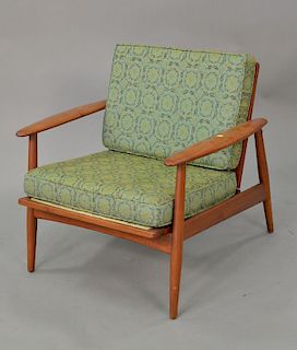 Danish Modern lounge chair, marked 3050 on bottom, attributed to Grete Jalk.