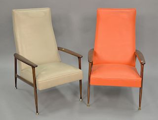 Pair of Baumritter lounge chairs.