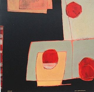 Abstract, Limited Edition Print by Linda LaFontsee