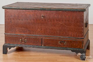 Pennsylvania painted dower chest