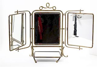 A Dressing Mirror Height 21 x width 33 inches (open).