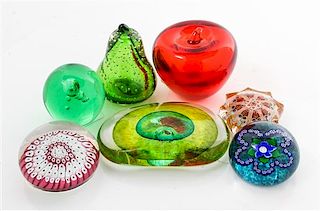 A Group of Paperweights