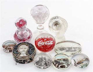 A Group of Miscellaneous Paperweights