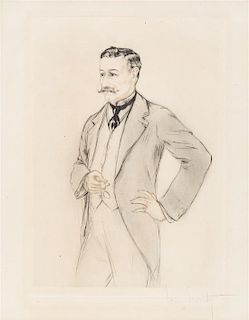Louis Icart, (French, 1888-1950), Jean Icart, circa 1911