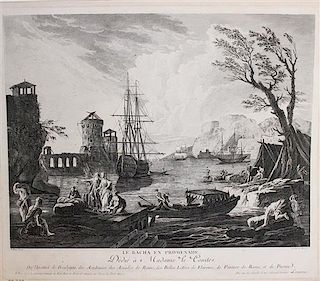 * Various Artists, (British, 18th/19th century), A Group of Etchings and Engravings, comprising mostly maritime scenes, 15 total