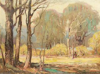 Edward Timmons, (American, 1882-1960), Autumn Landscape