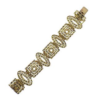 Lalaounis Greece 18k Gold Bracelet 