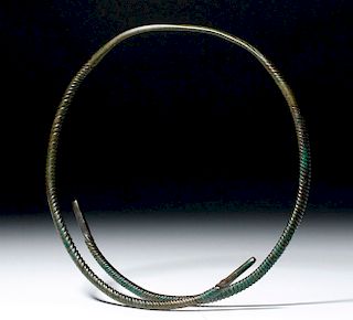 Viking / Norse Bronze Neck Torc