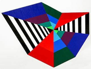 Opy Zouni (1941-2008) "Kite #3 Painting