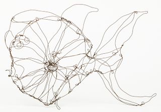 Thai Varick (1941-2001) Fish Wire Sculpture