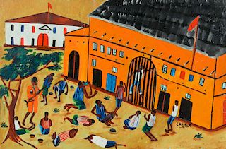 Laurent Casimir  (Haitian, 1928-1990) Painting