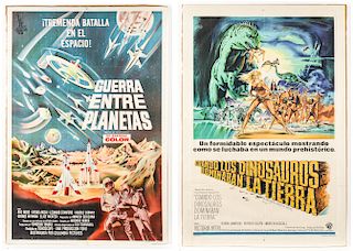 2 Vintage Sci-Fi Posters