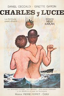 Period Film Poster, "Charles y Lucie"
