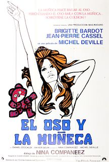 Period Film Poster, "El Oso Y La Muneca"