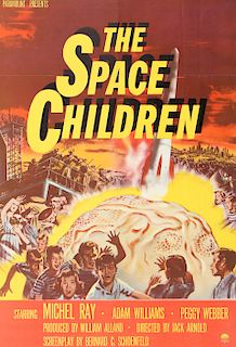 Period Film Poster, "The Space Children", 1958