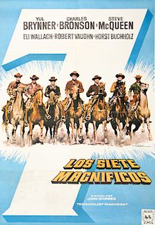 Period Film Poster, "Los Siete Magnificos", 1978