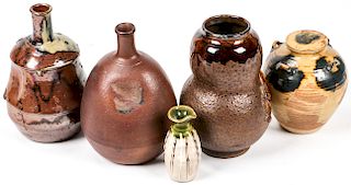Collection of 5 Fine Japanese Ceramics
