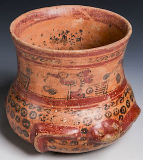 Figural Pot, Mayan, Probably Guatemala, 600-900 AD