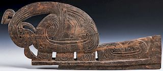 Canoe Prow Ornament, Trobriand Islands, PNG