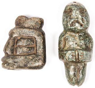 2 Pre-Columbian Stone Relics