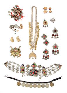 Mixed lot of Ethnographic Jewelry