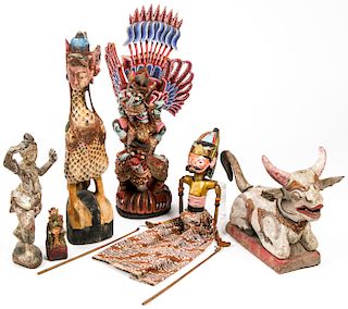 Estate Collection of Vintage Southeast Asian Ethnographic Items
