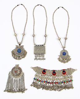 Collection of Vintage Jewelry, Central Asia