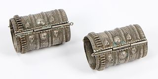 2 Antique Tribal Bracelets, Afghanistan