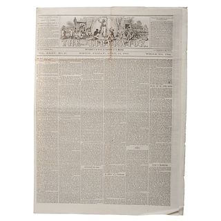 Anti-Slavery Newspaper, The Liberator, Covering Lee's Surrender to Grant and the Capture of Richmond