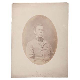 Virginia Governor and CSA General William "Extra Billy" Smith, Salted Paper Photograph, Ca 1862