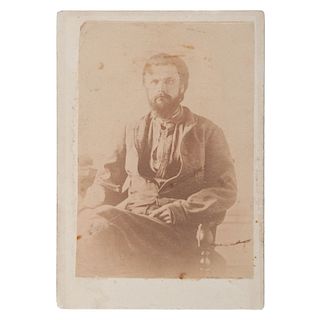 CDV of CSA Captain Elijah Exum Patterson, 9th and 15th Tennessee Cavalry