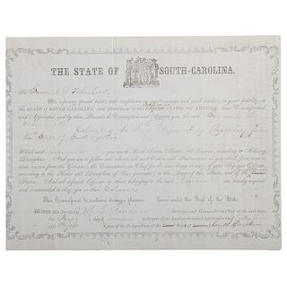 Jocular South Carolina Commission Lambasting the Confederacy