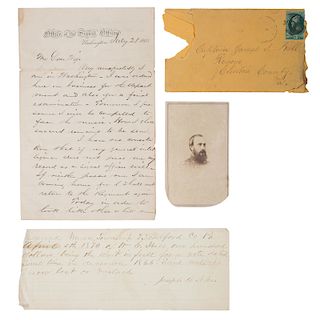 USA Signal Corps Archive Identified to James F. Hall, 1st NY Eng.