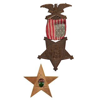 Medals Identified to Civil War Brevet Colonel Joseph Conrad, 29th US Infantry, Incl. 18K Gold Corps Badge