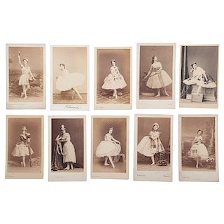 European Ballet Dancers & Performers, CDV Album