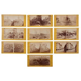W.M. Chase Collection of Rare Baltimore Stereoviews, Ca 1870s