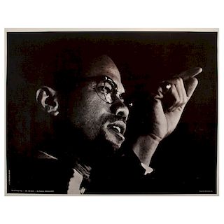 Malcolm X, SNCC Poster