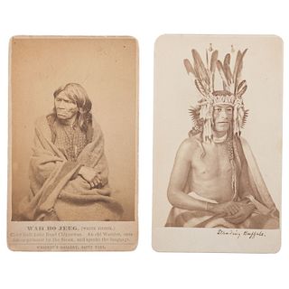 Sioux Uprising of 1862, CDVs by Joel Whitney