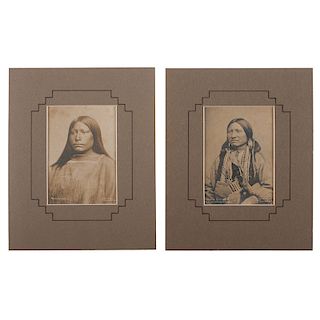 Photographs of Kiowa and Cheyenne Indians Attributed to William Soule