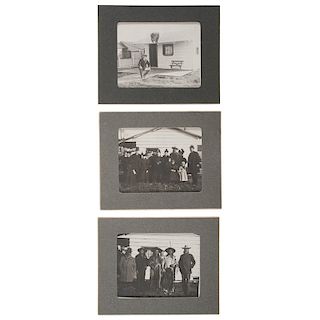Series of Photographs Including Buffalo Bill and Chief Joseph, 1897