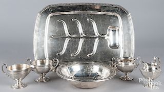 Towle sterling silver bowl, etc.