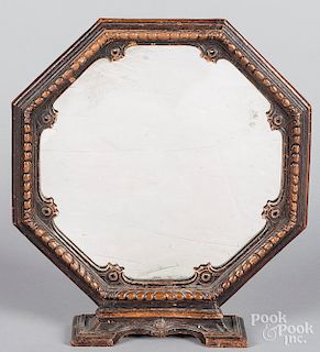 Walnut dresser mirror