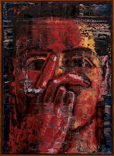 Aaron Fink (American, b. 1955)  Red Smoker
