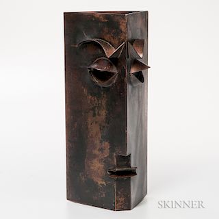 Karl Hagenauer (1898-1956) for Werkstätte Hagenauer Face Sculpture