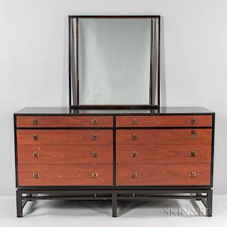Dunbar Chest of Drawers with Over Mirror
