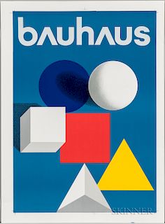 Herbert Bayer (Austrian/American, 1900-1985)  Bauhaus