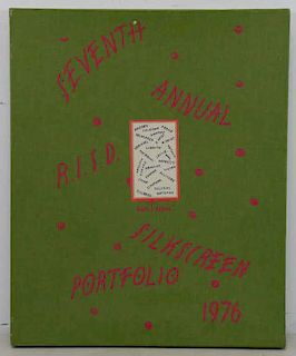 R.I.S.D. Seventh Annual Silkscreen Portfolio, 1976